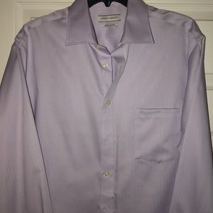 Regular fit lilac men’s dress shirt